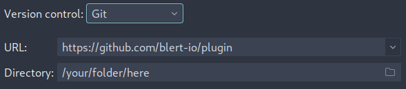 IntelliJ clone repository